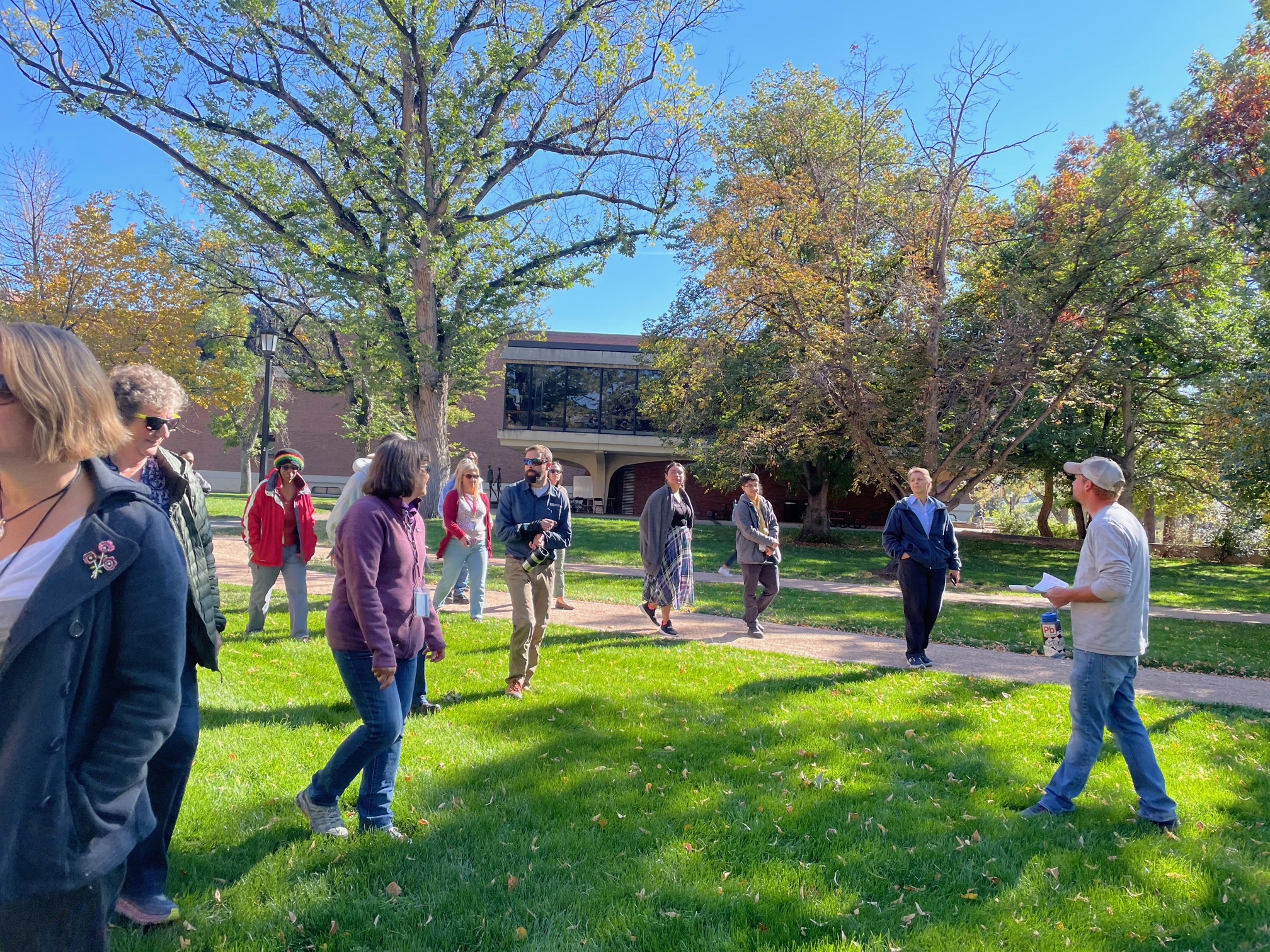 Campus Tree Tour on October 11, 2021. <span class="cc-gallery-credit">[Mae Rohrbach]</span>